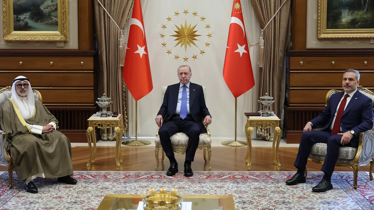 Cumhurbaşkanı Erdoğan, Kuveyt Dışişleri Bakanı Sabah'ı kabul etti
