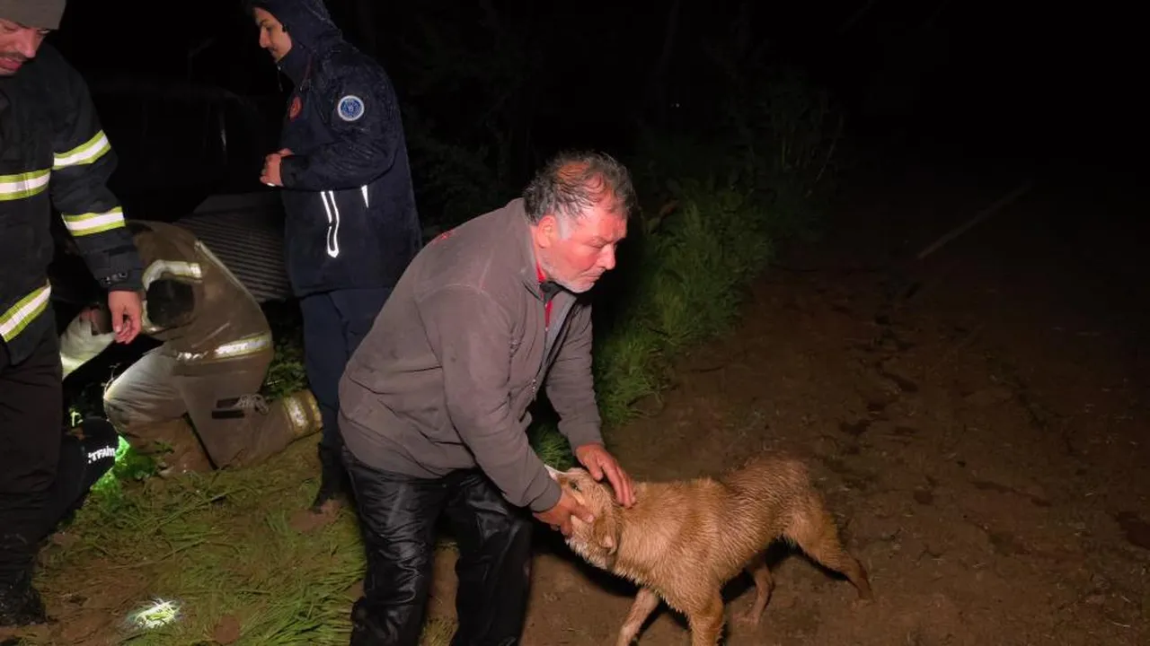 Dere taştı, ölümden döndü! Ambulansa binerken yaptığı hareket duygulandırdı
