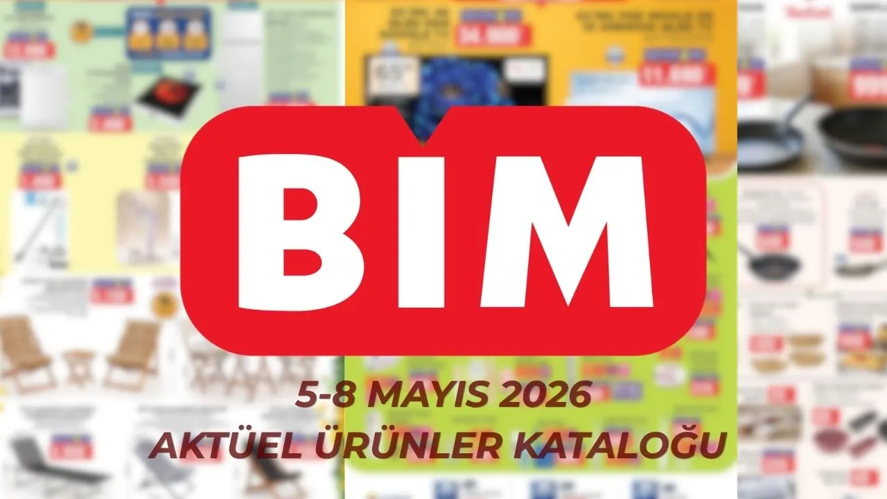İndirimli BİM aktüel kataloğu çıktı (5-8 Mayıs)! BİM'de bu hafta hangi ürünler satışa çıkıyor?