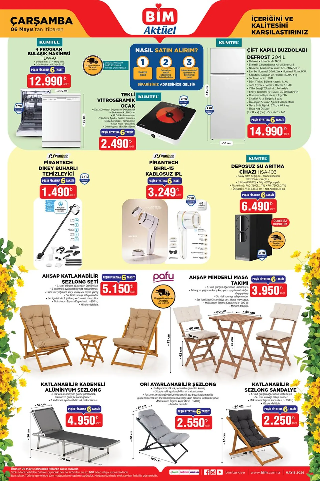 İndirimli BİM aktüel kataloğu çıktı (5-8 Mayıs)! BİM'de bu hafta hangi ürünler satışa çıkıyor?