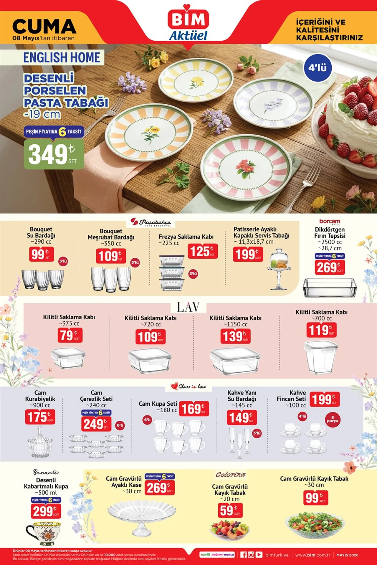 İndirimli BİM aktüel kataloğu çıktı (5-8 Mayıs)! BİM'de bu hafta hangi ürünler satışa çıkıyor?