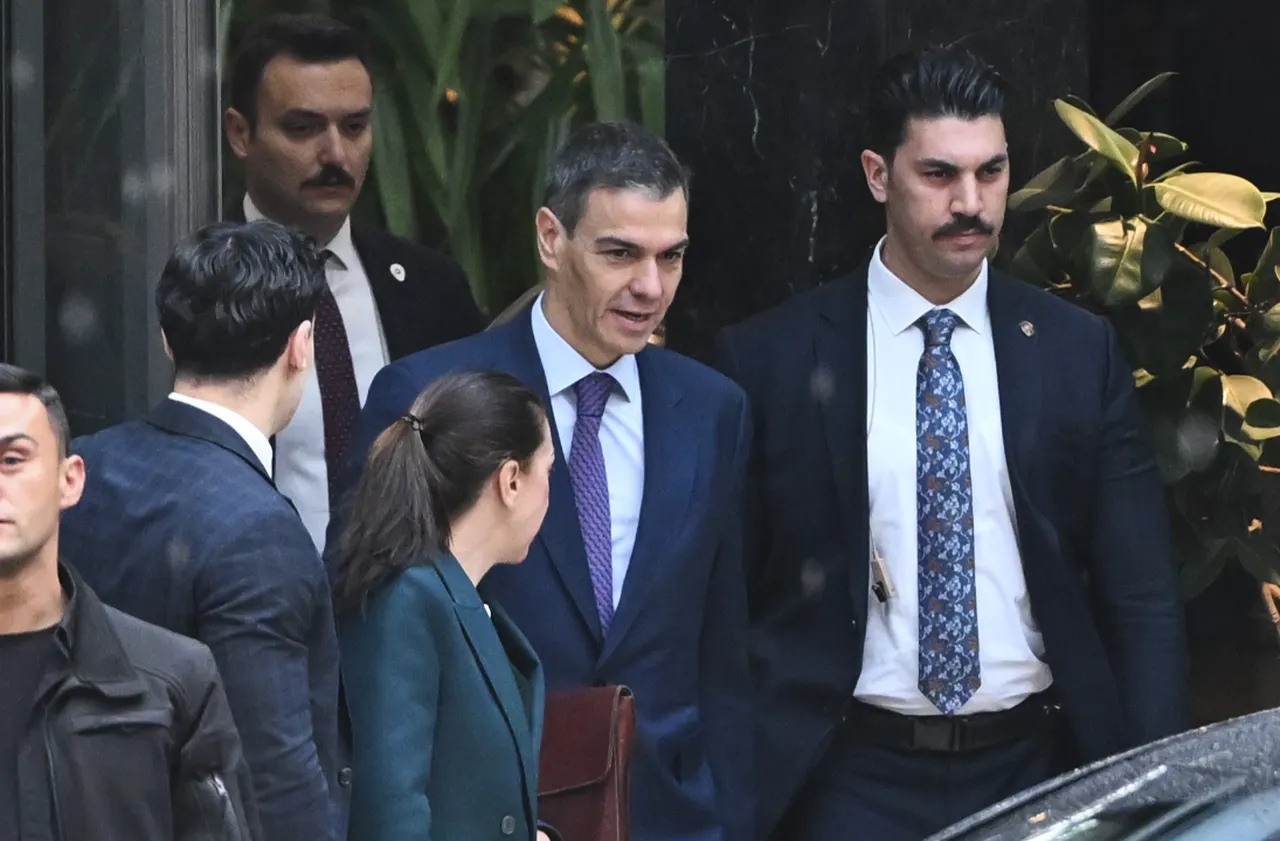 İspanya Başbakanı Sanchez Ankara'da görüntülendi