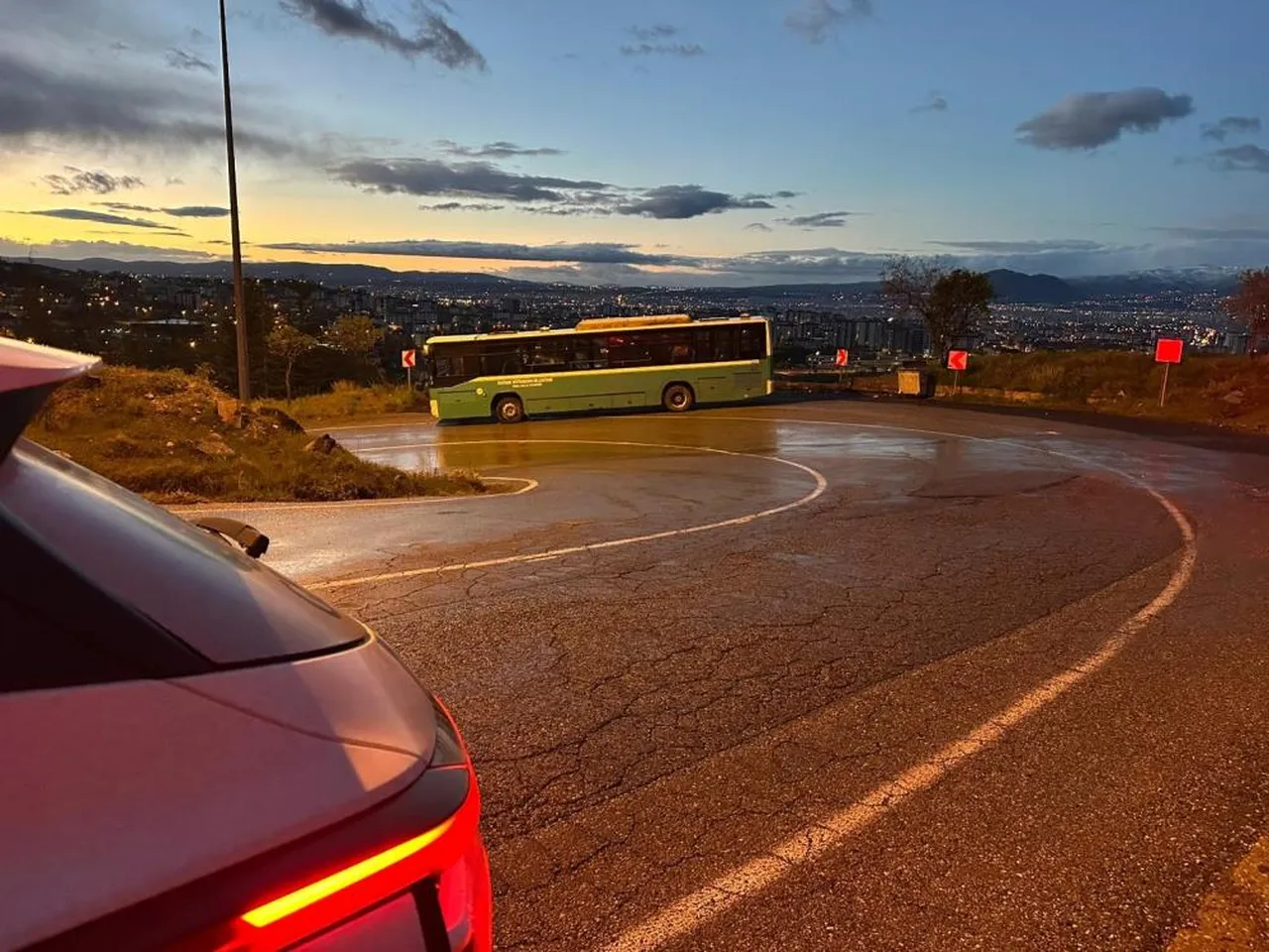 Kayseri'de hareketli saatler! Alkollü şahıs, özel halk otobüsü çaldı