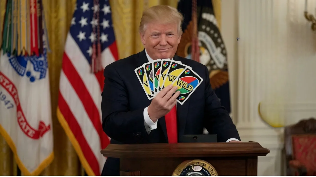 Trump'ın UNO paylaşımı alay konusu oldu: Oyunu kaybetmek üzere olan bir oyuncu