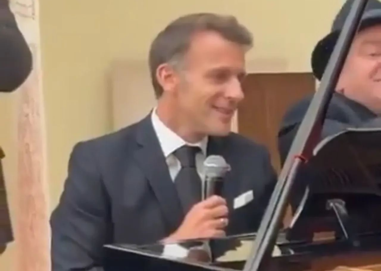 Erivan’daki zirveye damga vuran anlar! Paşinyan çaldı, Macron söyledi