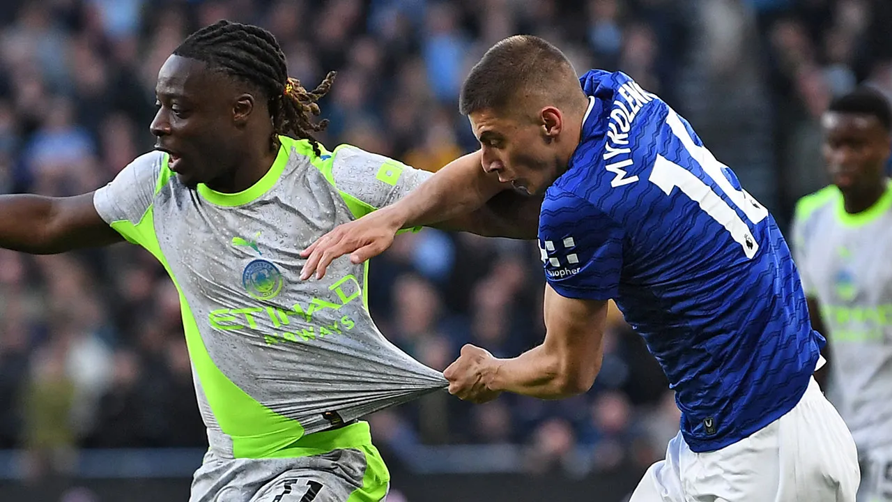 Manchester City, 6 gollü düelloda puanı 90+7'de kurtardı