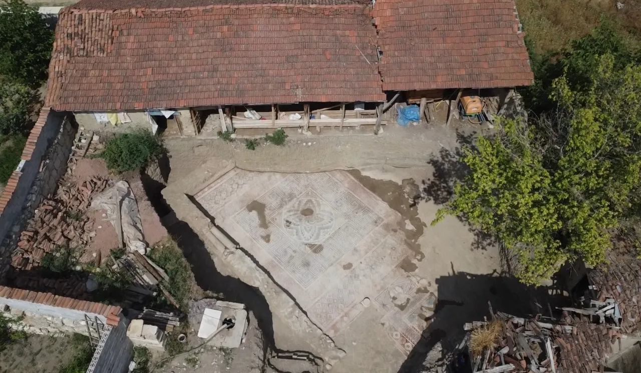Kaçak kazıdan ‘Roma mirası’ çıktı! 'Çingene Kızı' mozaiğine benziyor…Milattan sonra 2'nci ve 4'üncü yüzyıla ait olabilir