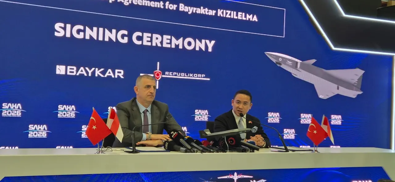 Tarihi anlaşmaya imzalar atıldı! Bayraktar KIZILELMA Endonezya'ya ihraç edilecek