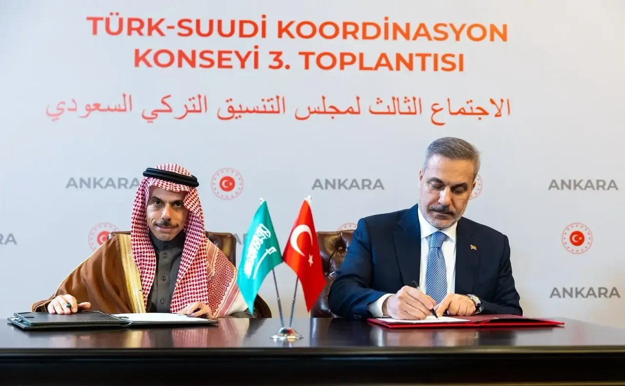 Türk-Suudi Koordinasyon Konseyi Toplantısı başladı!