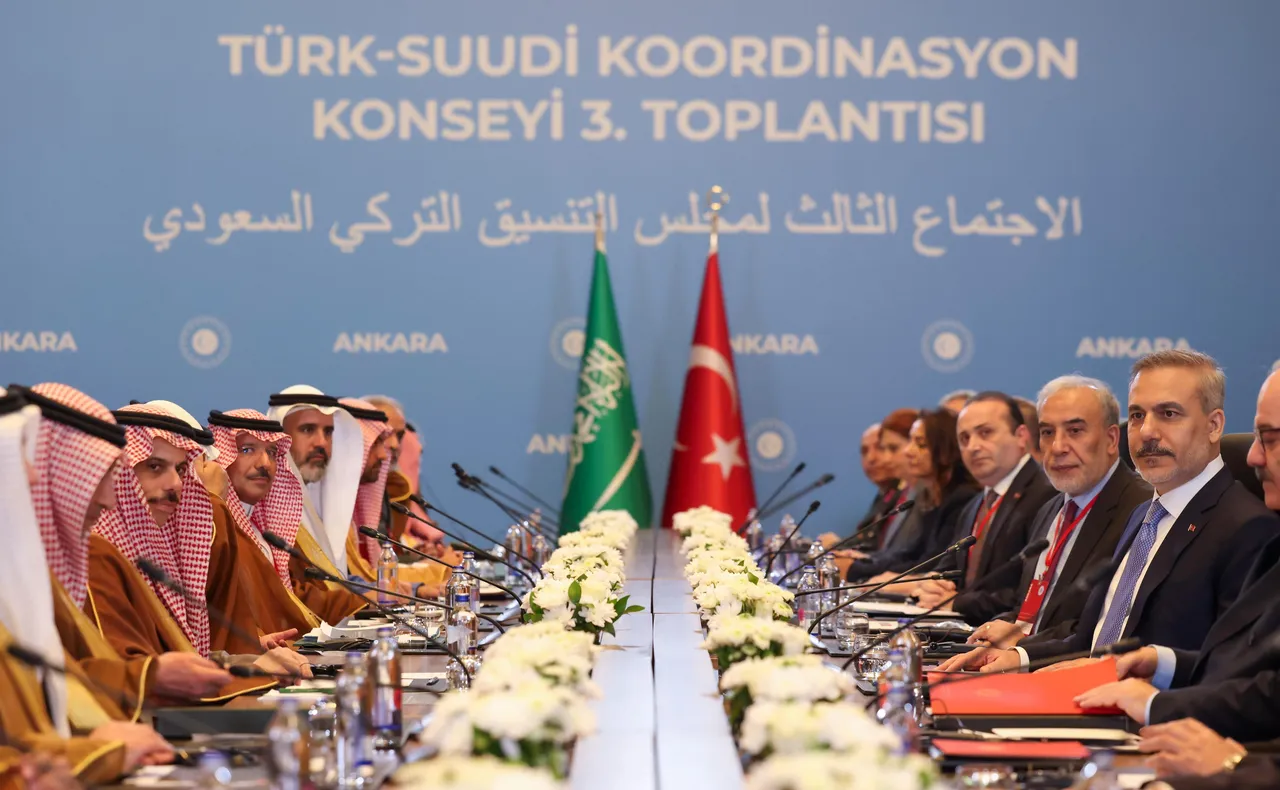 Türk-Suudi Koordinasyon Konseyi Toplantısı başladı!