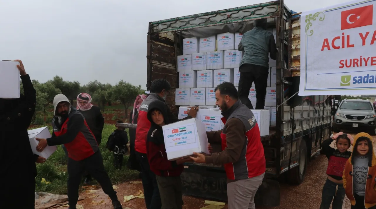Sadakataşı’ndan İdlib'e gıda yardımı