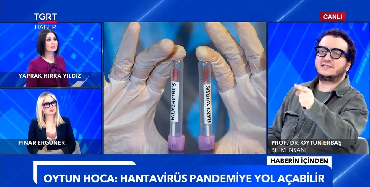 Oytun Erbaş, Hantavirüs ile ilgili korkutan detayları anlattı!  2030a kadar bunu konuşacağız