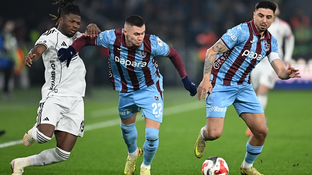 Trabzon'un Beşiktaş maçı kadrosu: Beş eksik var