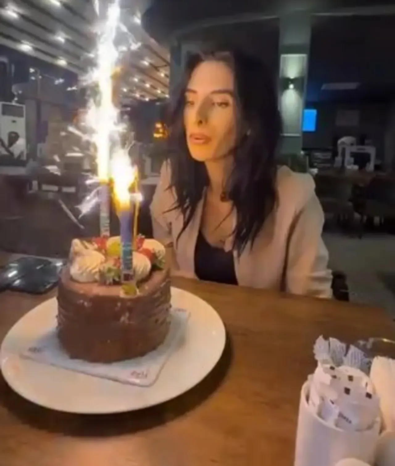 Türkiyenin konuştuğu Kübra Yapıcı dehşetinde yürek sızlatan video!