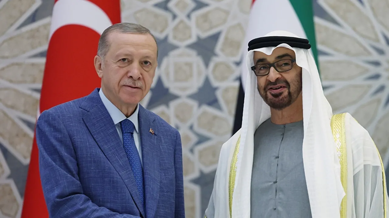 Cumhurbaşkanı Erdoğan, BAE Devlet Başkanı Al Nahyan ile görüştü