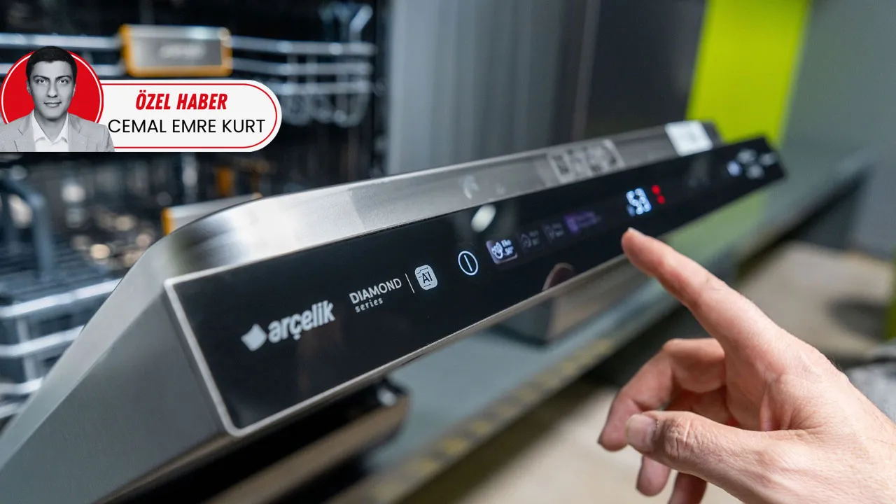 Dünyadaki her 10 bulaşık makinesinden biri Ankara’dan! Arçelik 4,69 saniyede 1 bulaşık makinesi üretiyor