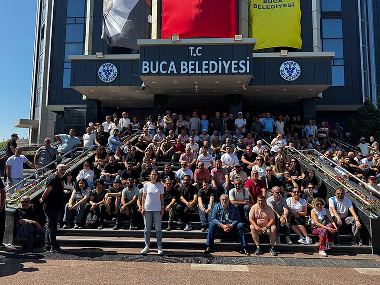 Buca Belediyesi'nde sıklıkla yaşanan işçi eylemleri