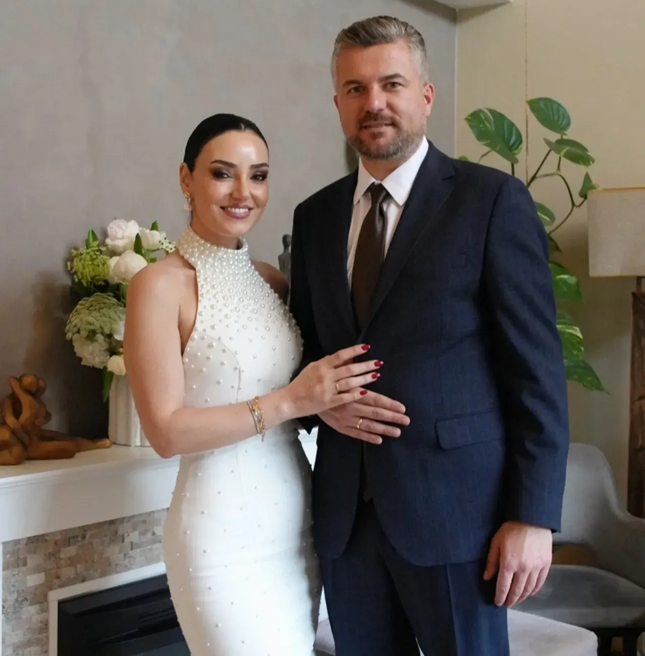Sevcan Orhan ve Buca Belediye Başkanı Görkem Duman