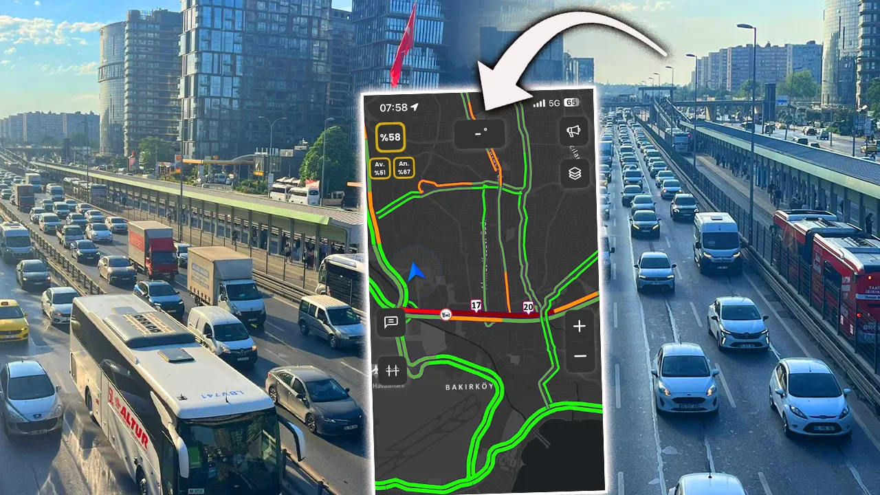 İstanbul’da bayram sonrası trafik yoğunluğu! Yüzde 60’a kadar çıktı 