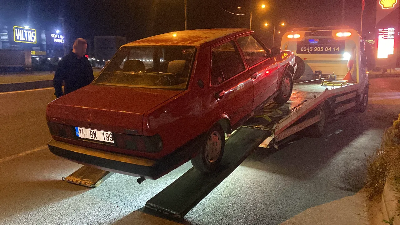 Polisten kaçtı, aracı bırakıp kayıplara karıştı! 200 bin TL ceza
