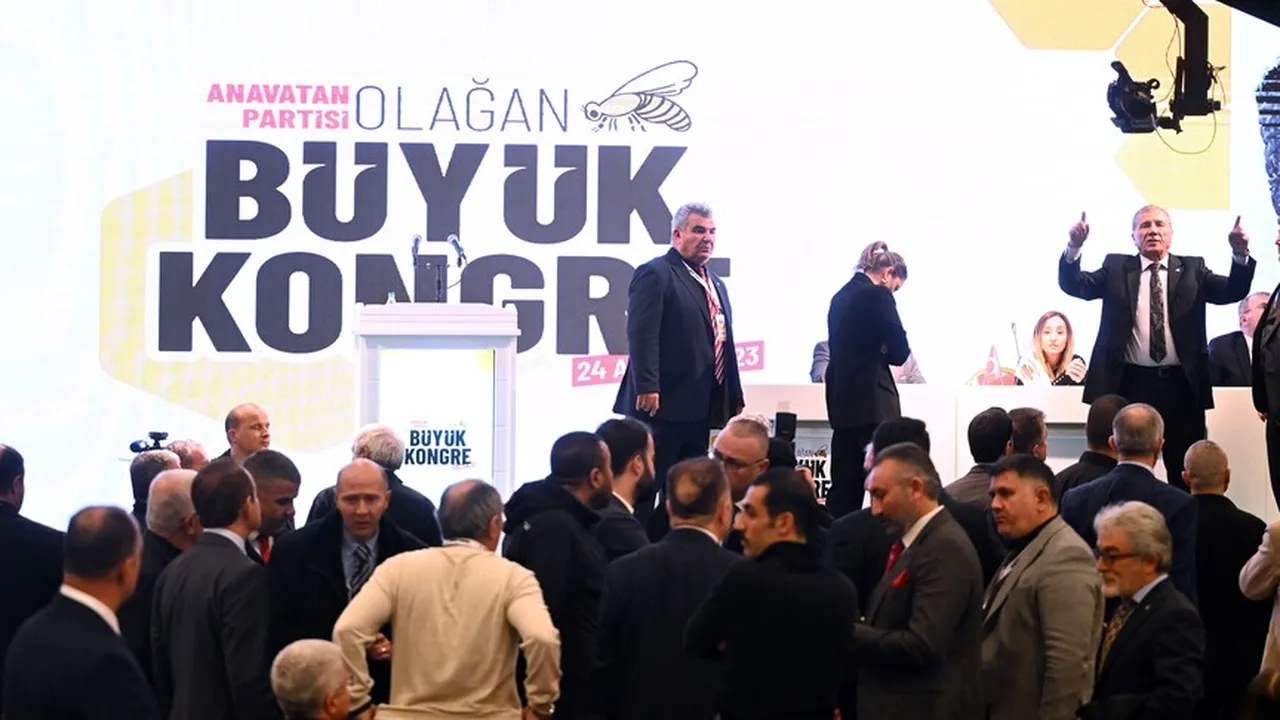 CHP’den sonra Anavatan Partisi’ne de ‘mutlak buldan’… Genel Merkez Kongresi iptal edildi