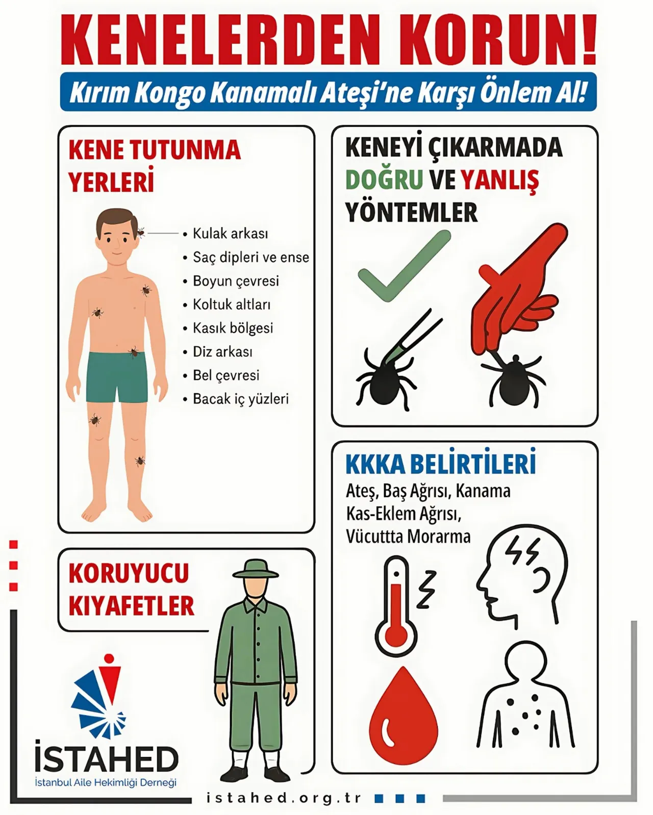 Yılan ısırınca emmeyin, kene görünce sigara basmayın!