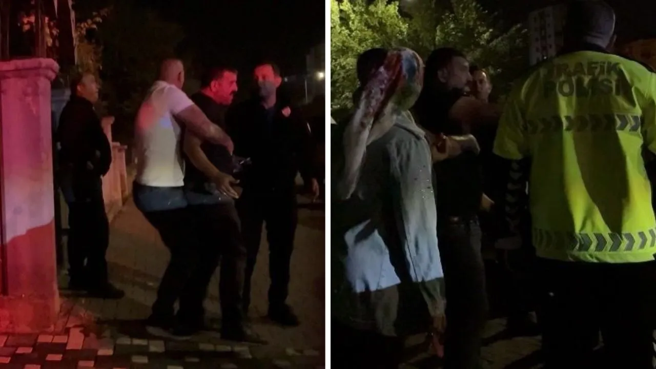 Bu defa alkollü sürücü değil, yolcu zorluk çıkardı