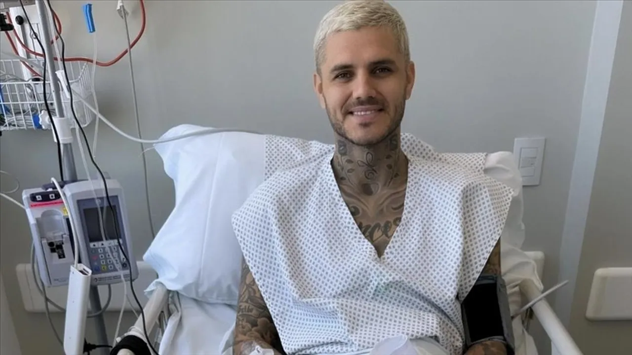 Tottenham maçında sağ diz ön çapraz bağında kopuk ve menisküsünde hasar tespit edilen Mauro Icardi, ülkesinde ameliyat olomuştu.