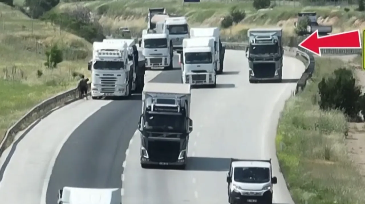 Gaziantep'te jandarmadan dron destekli denetim! Bin 700 araca ceza yağdı