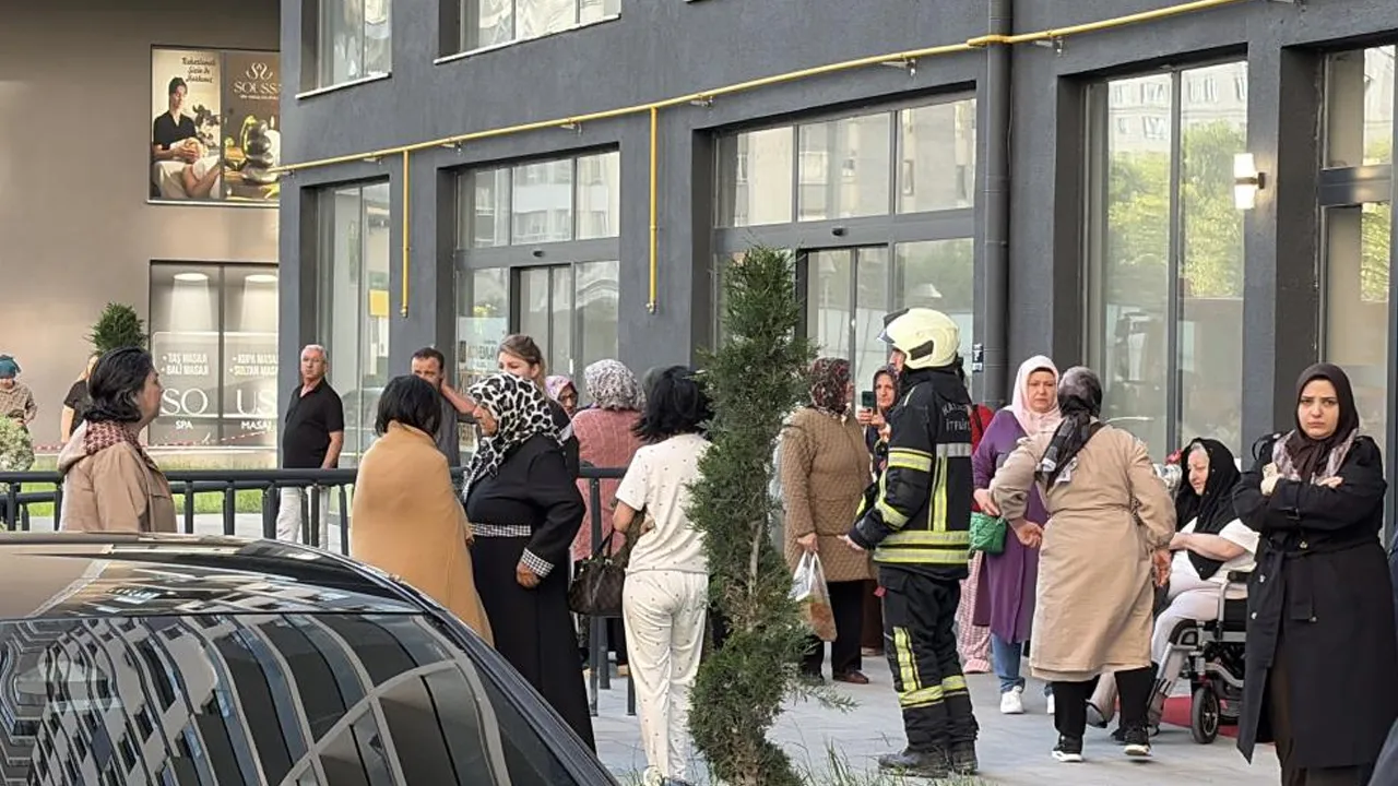 Kayseri'de 20 katlı binada büyük panik: Herkes sokağa döküldü, gerçek sonradan anlaşıldı