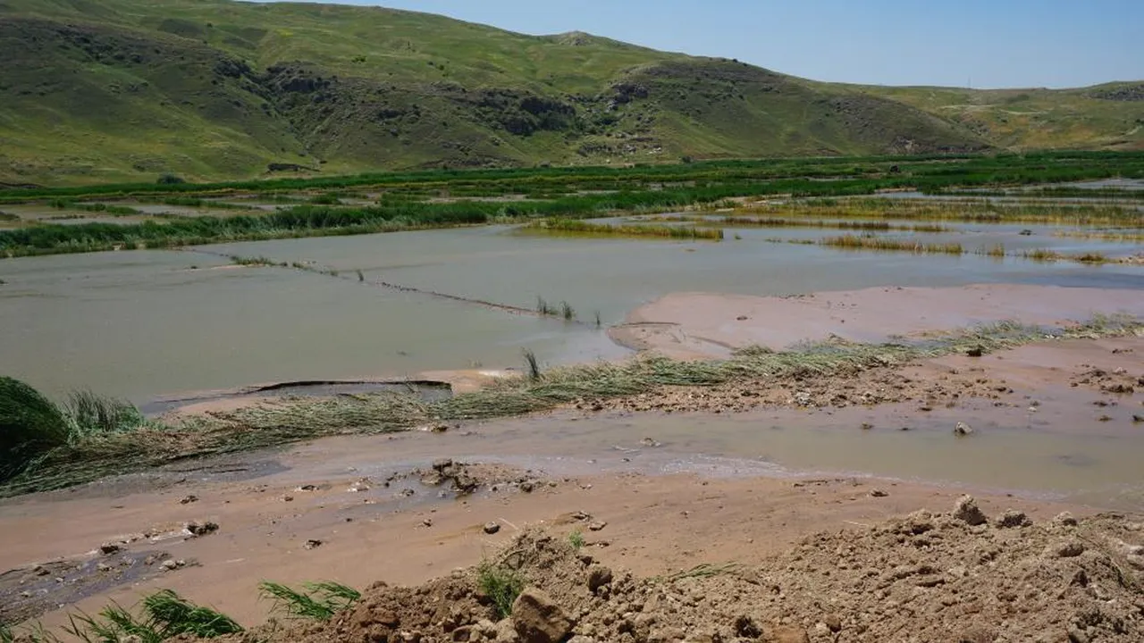 Çorum'da büyük zarar! 150 dönüm arazi sular altında kaldı