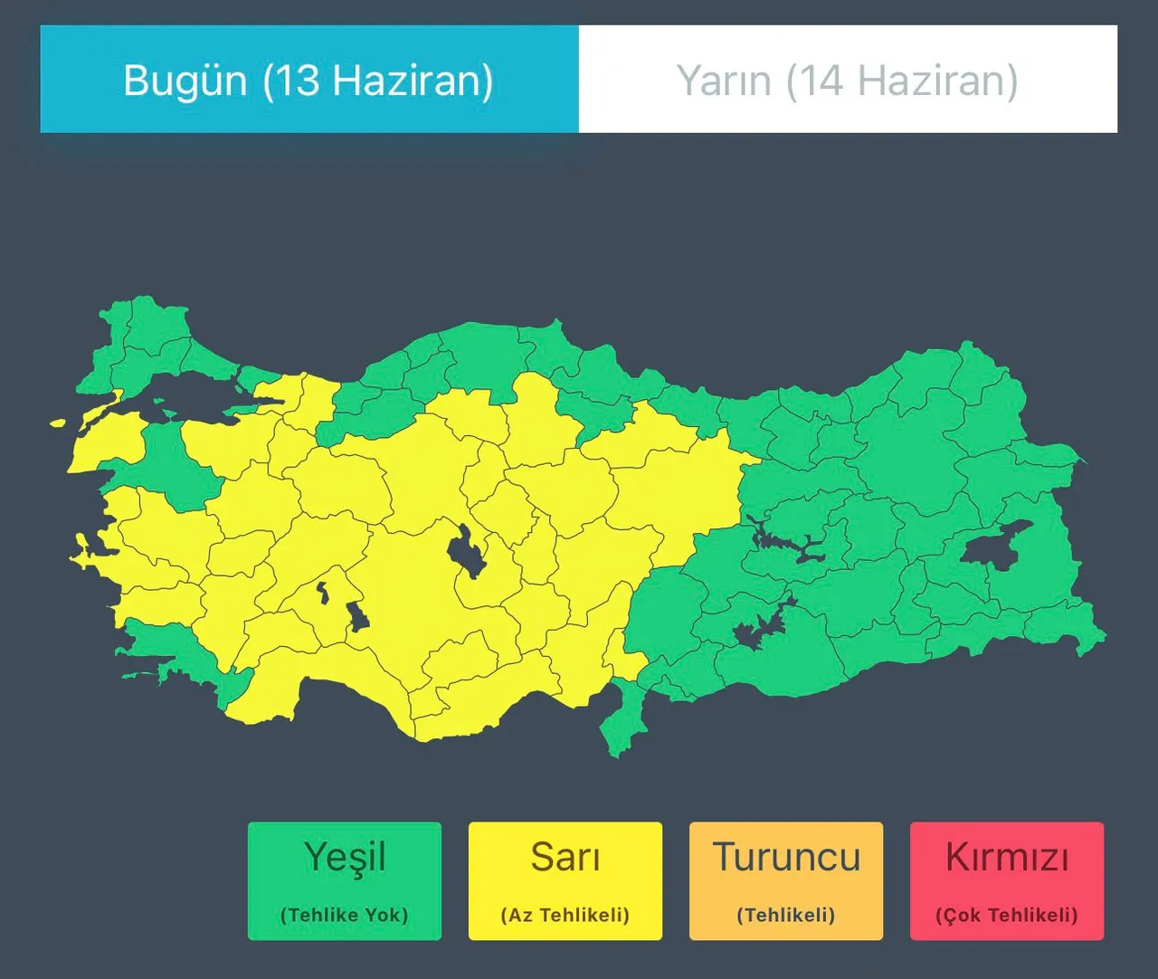 Meteoroloji'den sonra İçişleri de duyurdu! Çok sayıda ilde yağış alarmı