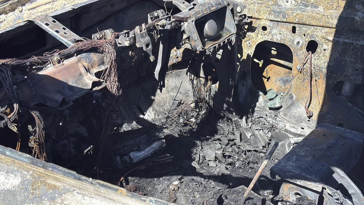 5 aylık evlilik kabusa döndü! Eşinin yaktığı otomobili görünce gözyaşlarına boğuldu