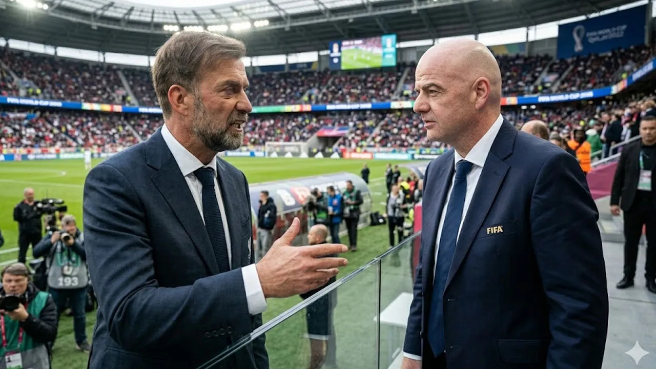 Klopp, FIFA'yı topa tuttu: 