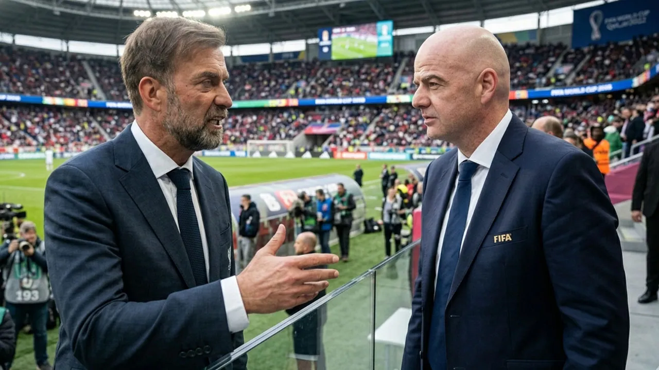 Klopp, FIFA'yı topa tuttu: 