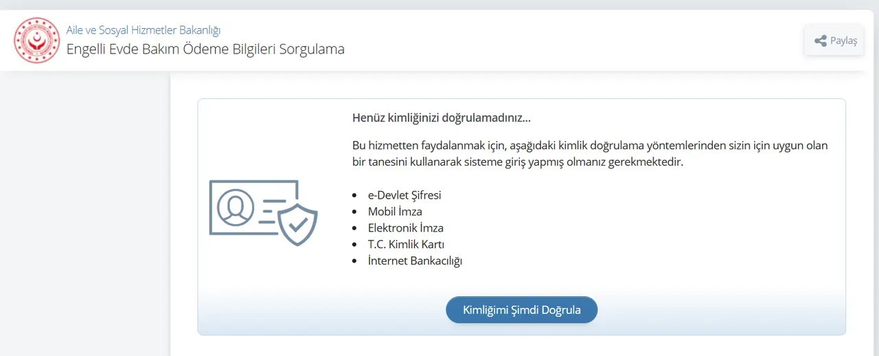 Evde Bakım maaşı sorgulama ekranı! Hesaplara yatırılmaya başlandı