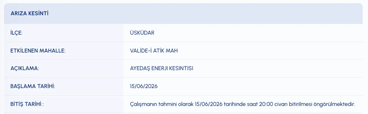 İSKİ su kesintisi 15 Haziran! Büyükçekmece, Beşiktaş, Beykoz, Ümraniye, Üsküdarda sular saat kaçta, ne zaman gelecek?