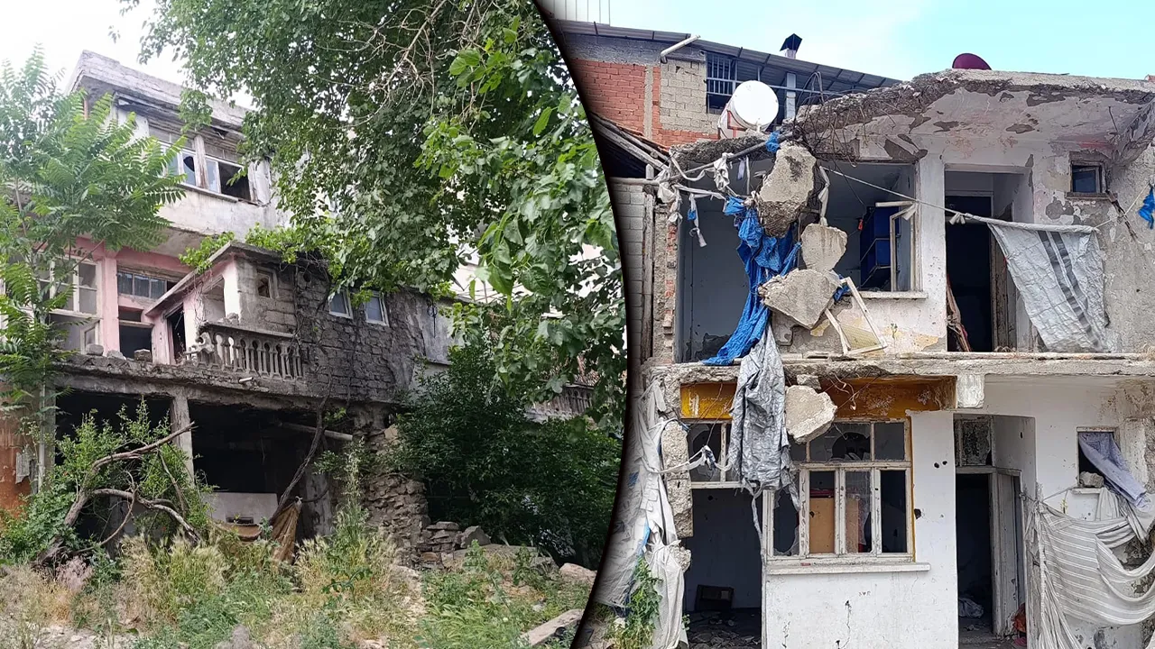 Kahramanmaraş'ta ‘metruk bina’ endişesi! Mahalleli diken üstünde: Bakkala bile rahat gidemiyoruz