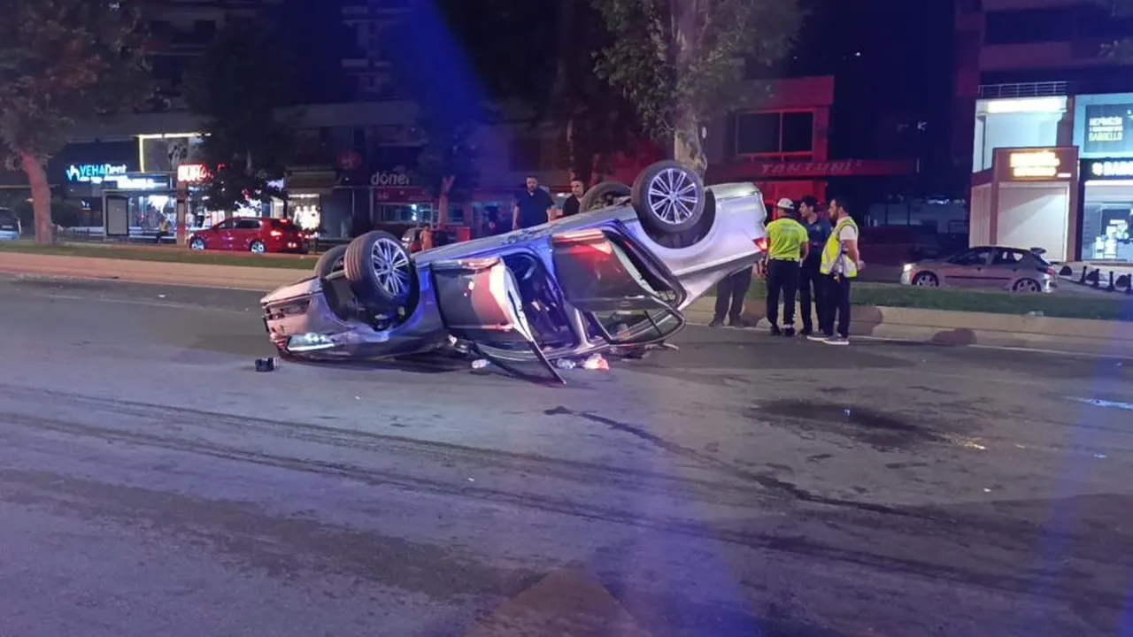 Kahramanmaraş'ta trafikte yarış kazayla bitti: Yaralılar var