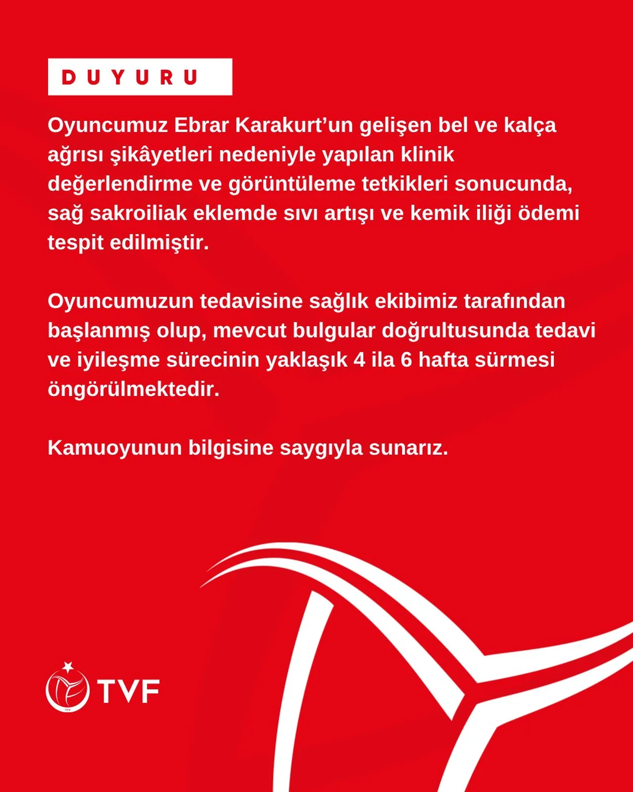 Ebrar Karakurt neden yok, oynamıyor, sakat mı? Milletler Ligi (VNL) Ankara etabında yer almadı