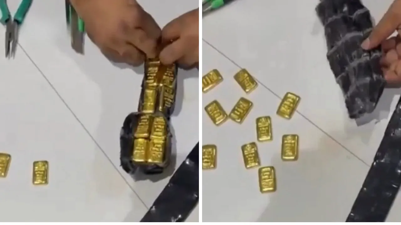 Uçak tuvaletinde 17 milyonluk altın bulundu! Ekipler bile şaşkına döndü