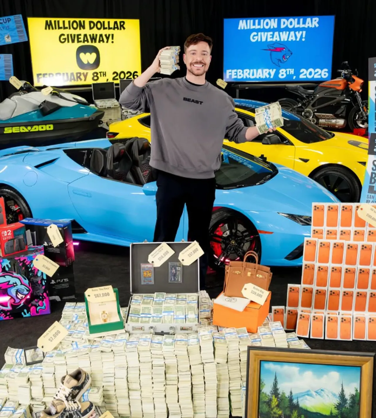 YouTubeda bir ilk! MrBeast 500 milyon aboneye ulaşan ilk YouTuber oldu