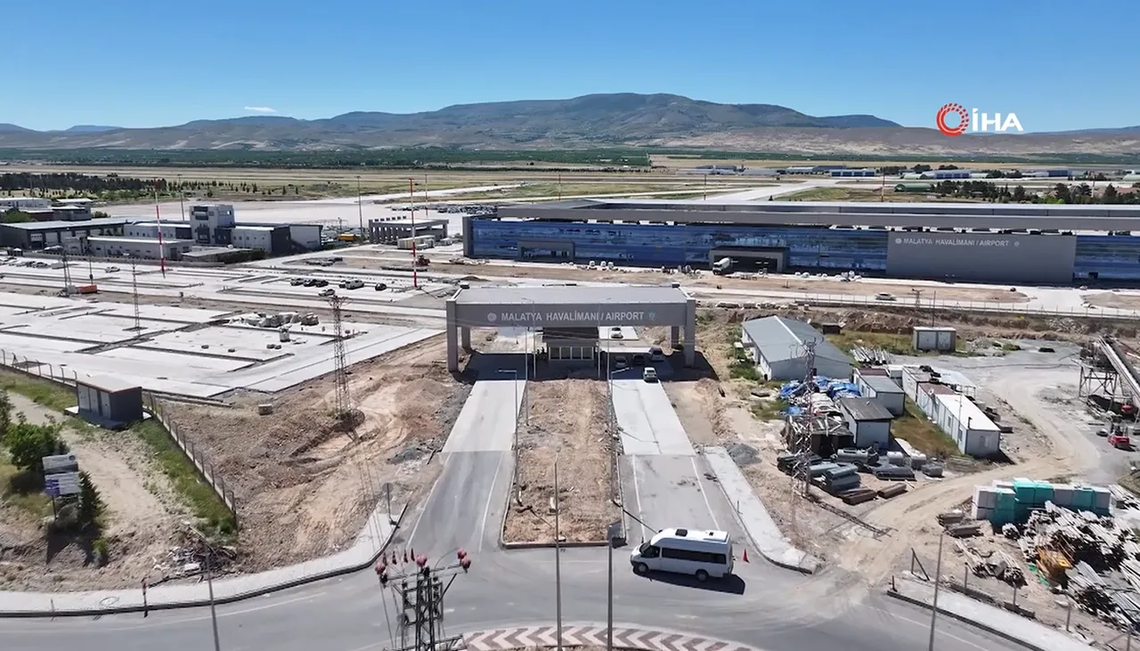 3,5 kat daha büyük! 2,5 milyon yolcuya hizmet verecek, Malatya Havalimanı’nın yüzde 95’i hazır