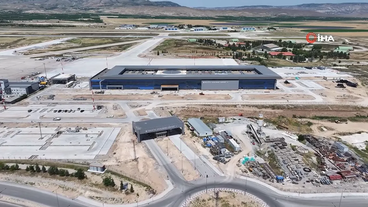 3,5 kat daha büyük! 2,5 milyon yolcuya hizmet verecek, Malatya Havalimanı’nın yüzde 95’i hazır