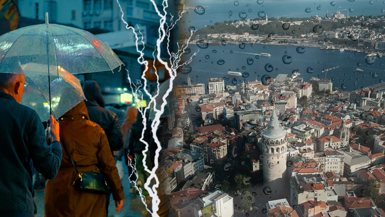 AKOM İstanbul için tarih verdi! Güneş gidiyor, kara bulutlar geliyor, sağanak yolda 