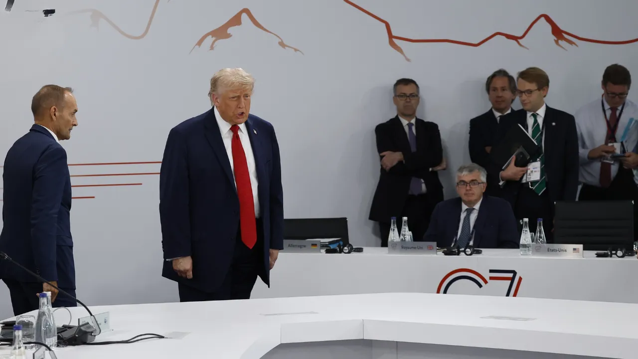 G7 Zirvesi'ne geç kalan ABD Başkanı Trump'tan bomba açıklama: Patron benim