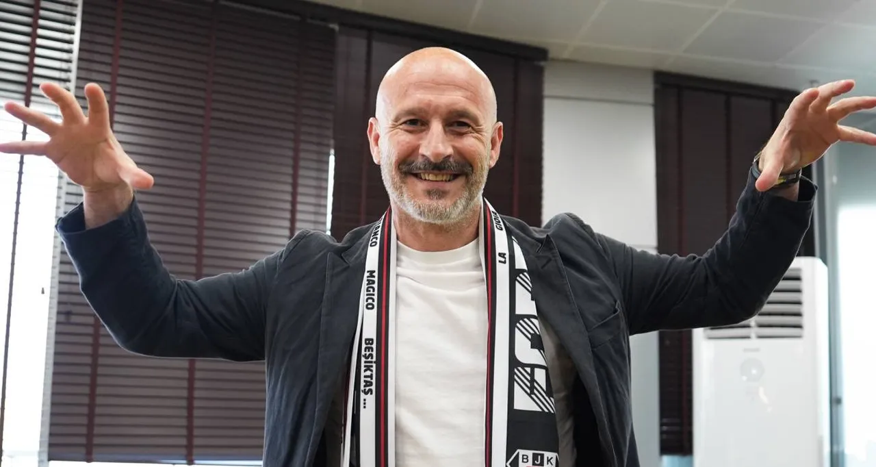 Beşiktaş'ın yeni teknik direktörü Vincenzo Italiano