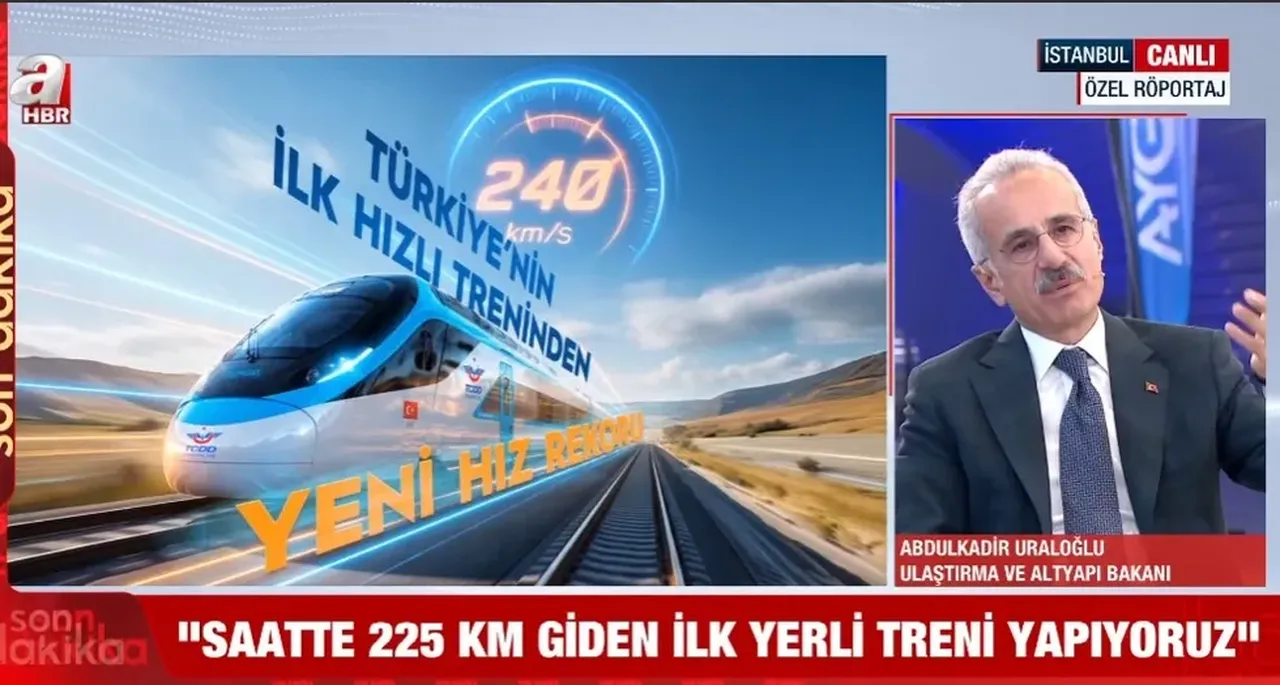 Bakan Uraloğlu İstanbul ve şehirler arası tüm dev projeleri tek tek açıkladı