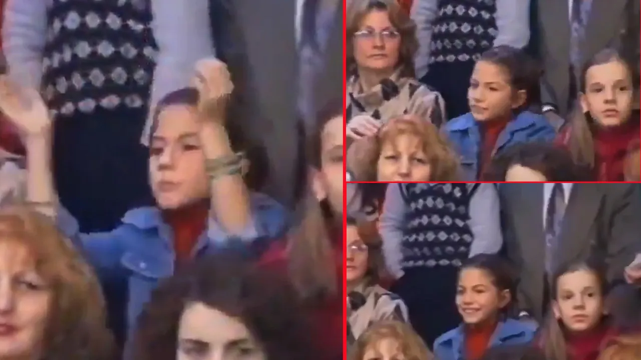 Demet Özdemir'in çocukluk videosu ortaya çıktı! Daha o yaşta sahne ışığını yakalamış