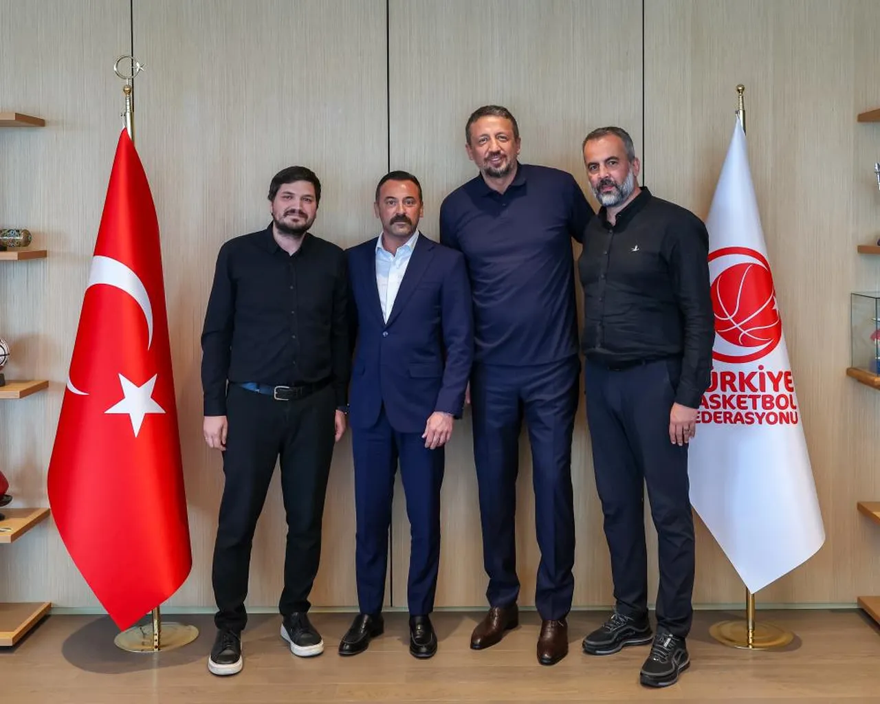Galatasaray'dan TBF'ye ziyaret